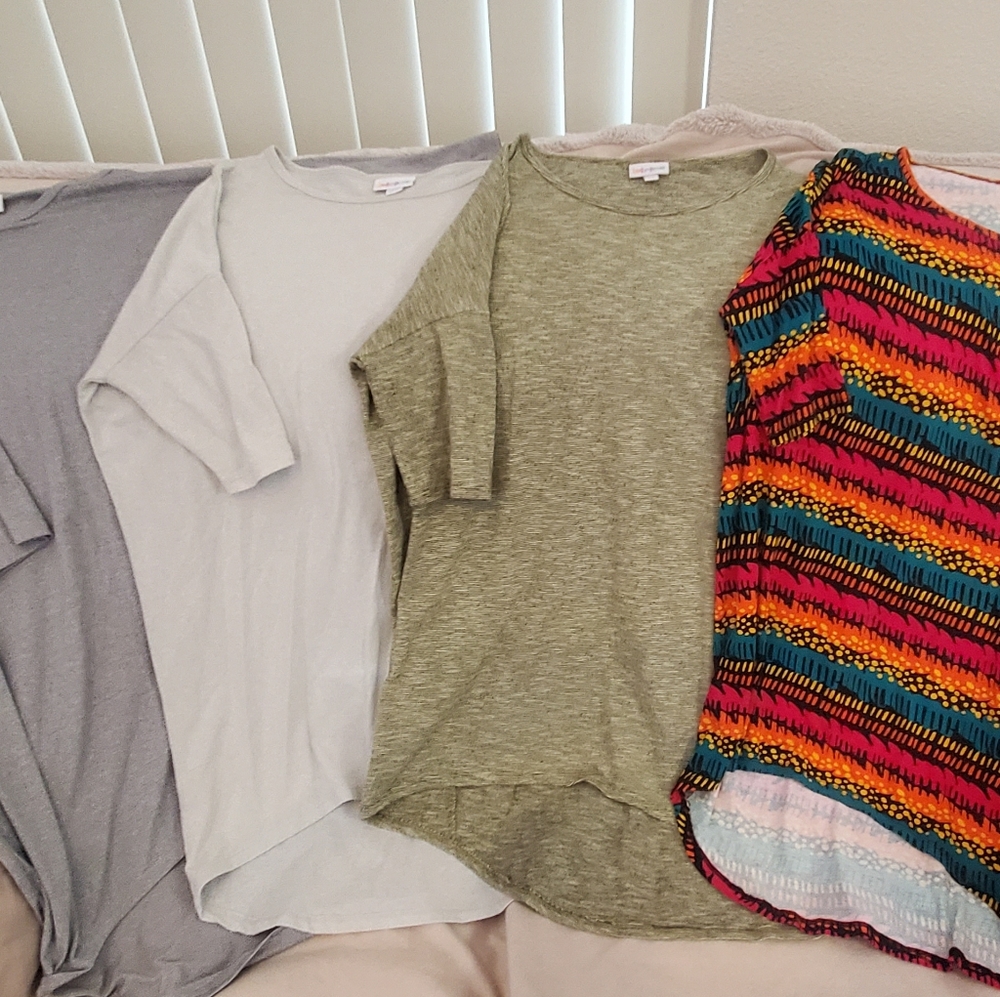 LuLaRoe XS Irma Bundle/Lot of 4